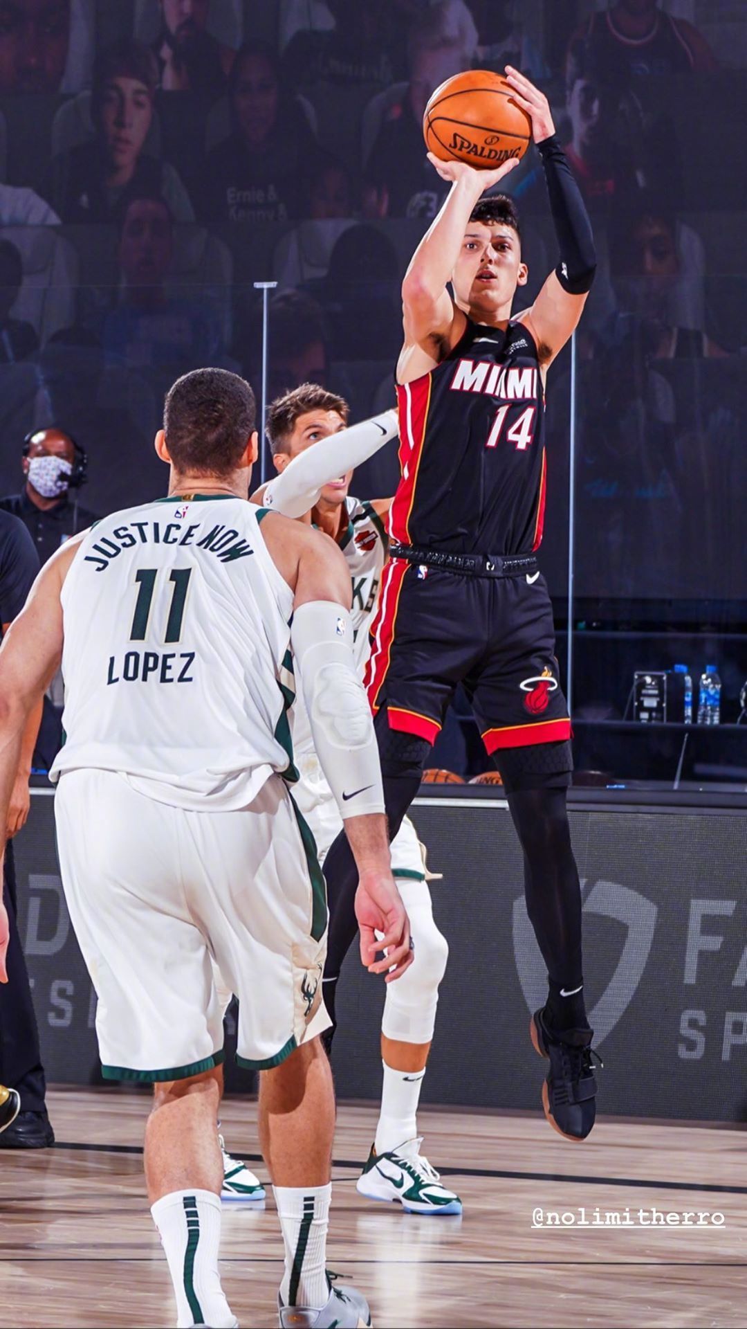 包含热火B队绝杀雄鹿B队，波尔津吉斯打破历史纪录的词条