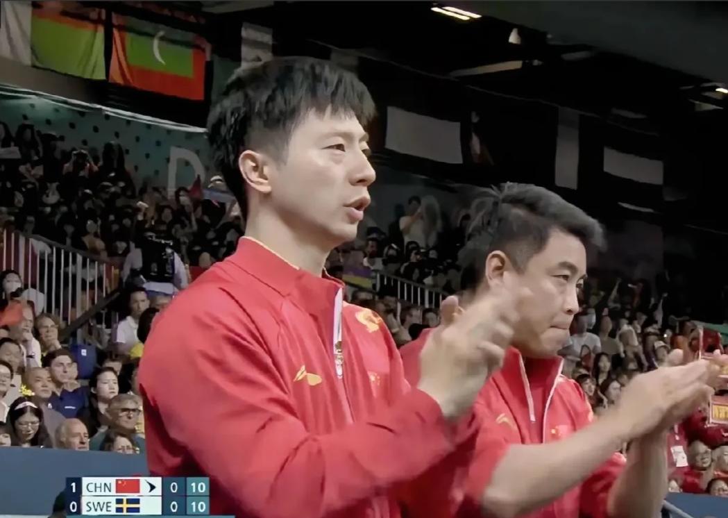 瑞典乒乓球队强势英国乒乓球队，马龙送出助攻的简单介绍